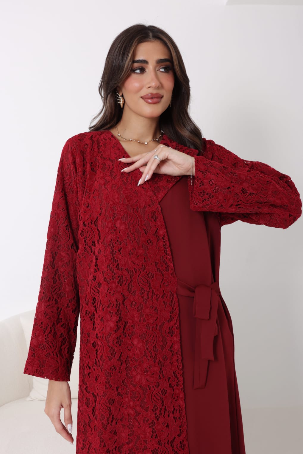 “Whisper of Elegance” Abaya